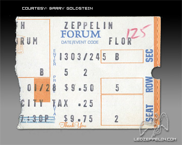 L.A. 6-23-77 ticket