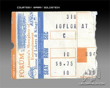 L.A. 6-26-77 ticket
