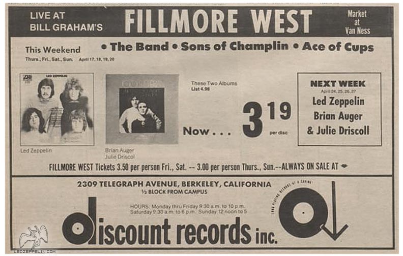 San Francisco - April 1969 (ad)