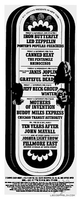Fillmore East (NY) 1969 ad (3)