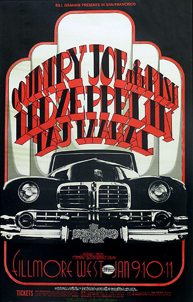 Fillmore West '69 poster