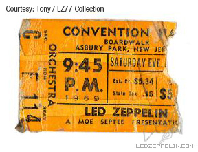 Asbury Park '69 ticket