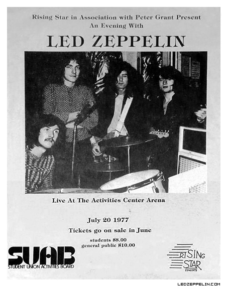 Tempe '77 flyer