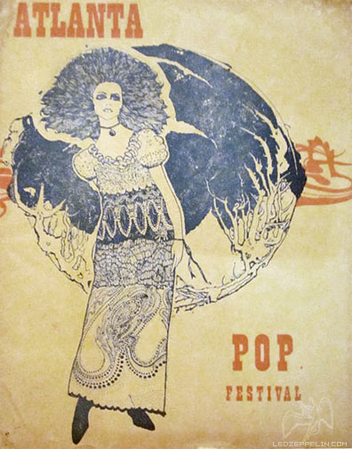 Atlanta Pop Fest 1969 - press kit