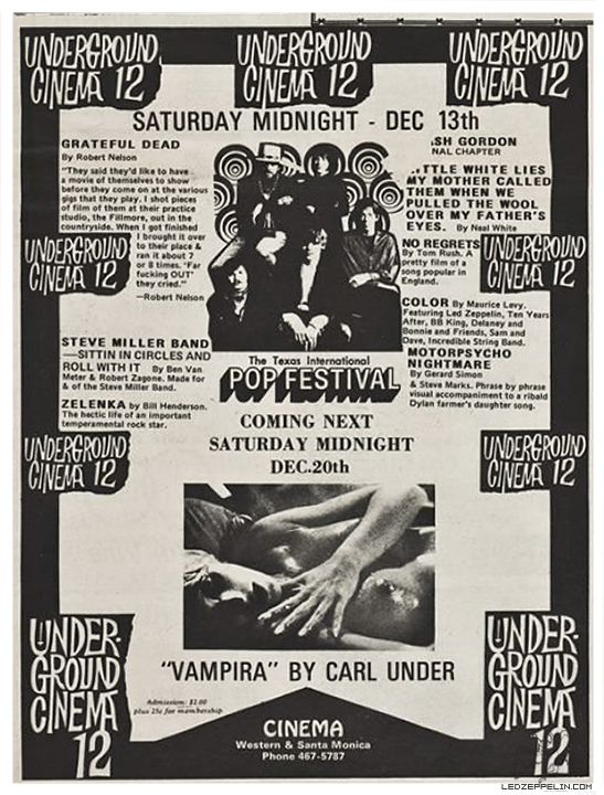 Texas Pop Festival 1969 (Film ad)