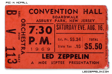 Asbury Park '69 ticket