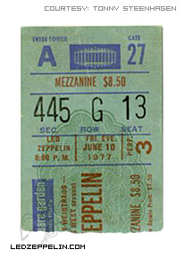 NY 6.10.77 ticket