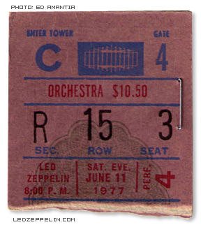 NY '77 ticket
