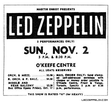 Toronto 11-2-69 ad