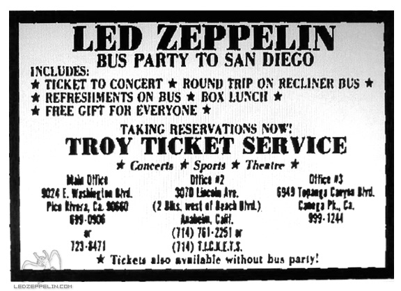 San Diego 1977 ad