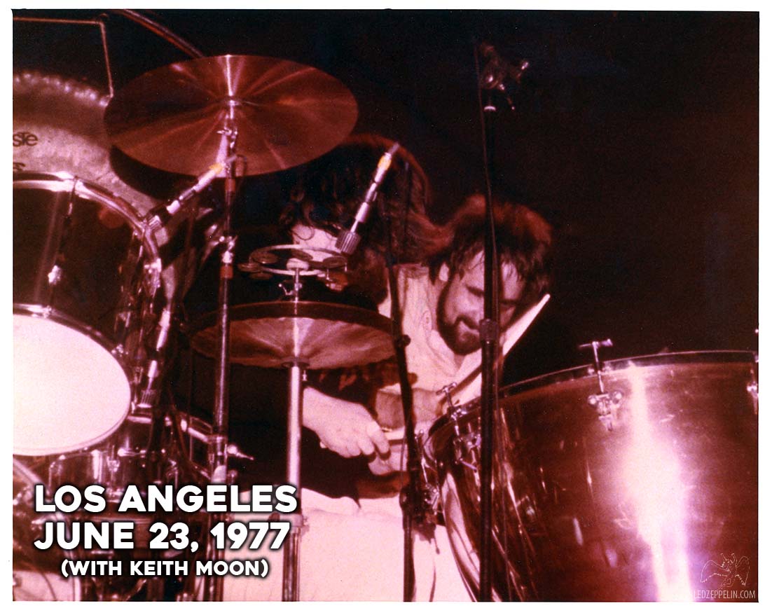Los Angeles 6-23-77 (with Keith Moon)