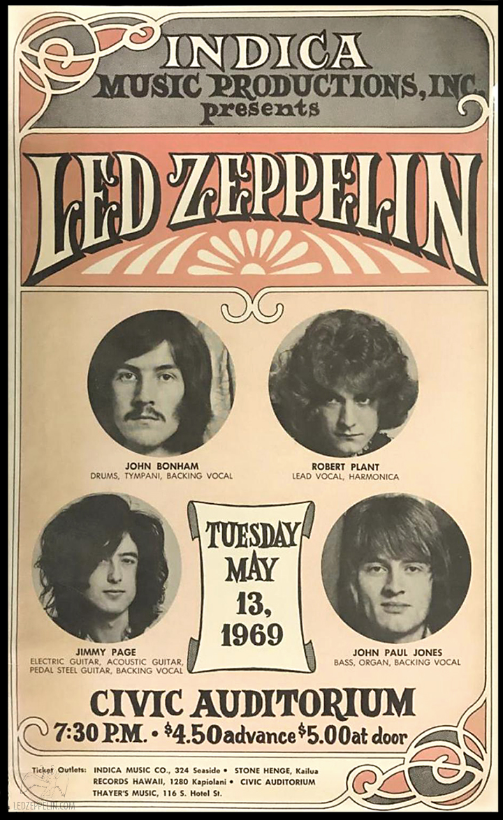 Honolulu, Hawaii,  May 1969, Poster