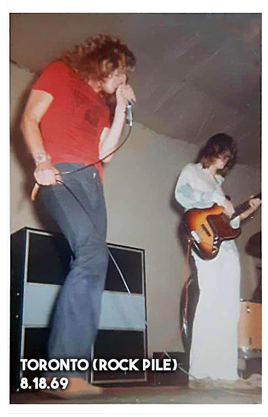 Toronto (Rock Pile) August 18, 1969