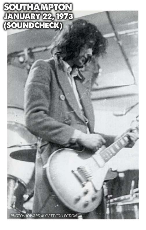 Southampton 1-22-73 (soundcheck)