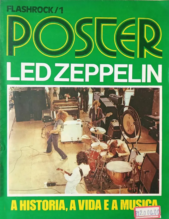 Flashrock poster magazine (Brazil)