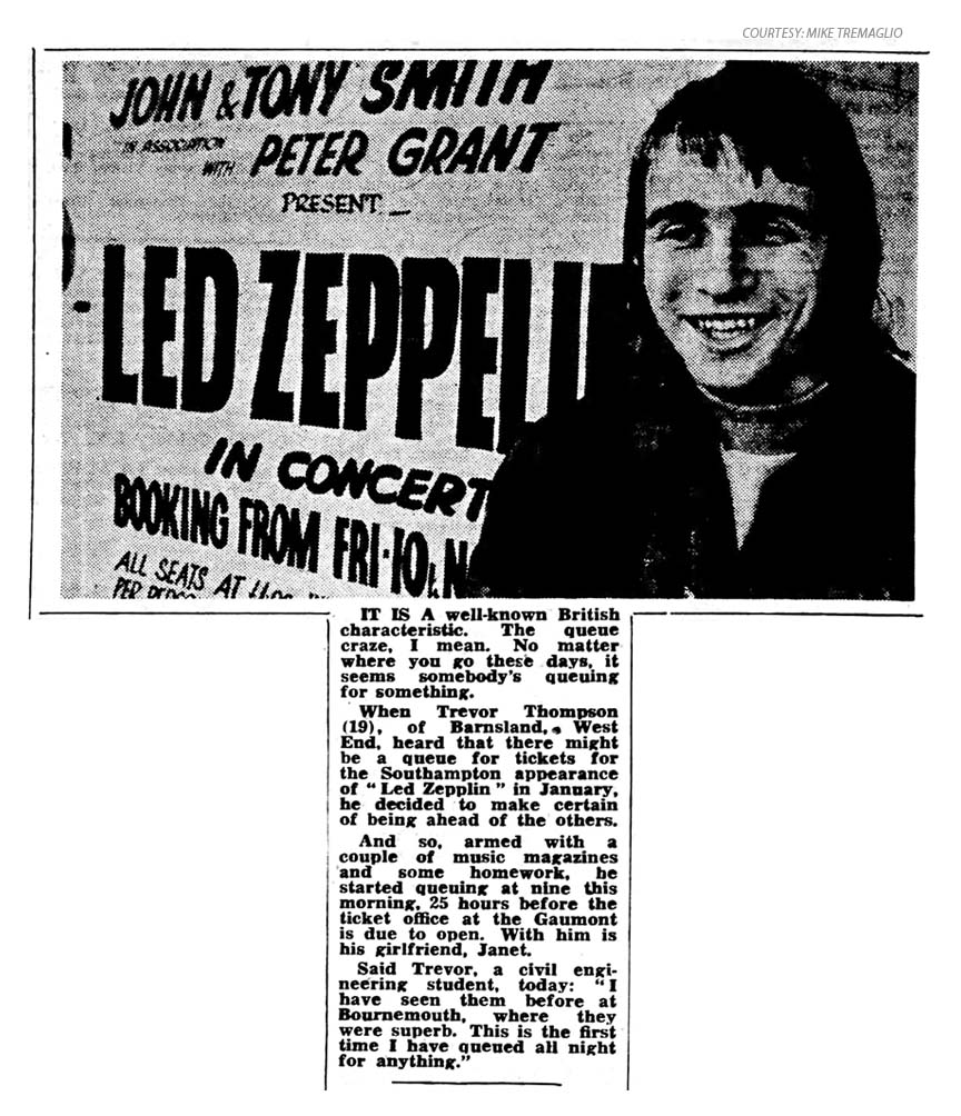 Southampton 1973 (Gaumont) - Fans Queue All Night