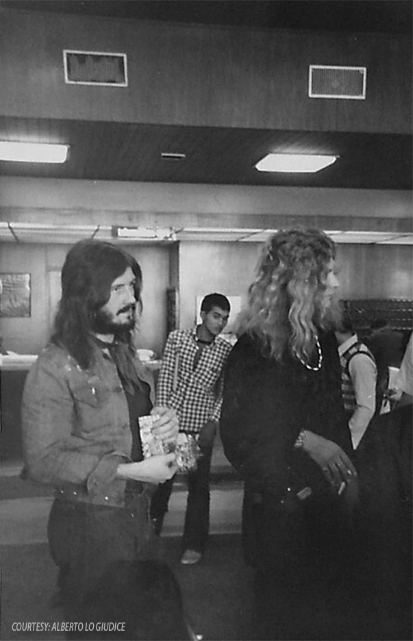 Japan 1972 (John Bonham, Robert Plant)