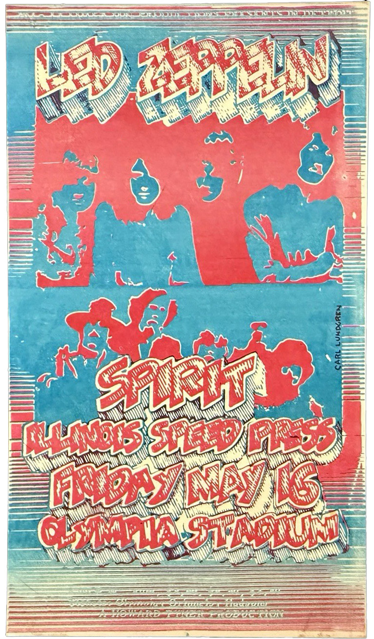 Detroit May 1969 (early ad for rescheduled show)