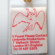 1980 Tour Over Europe - Luggage Tag