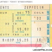 L.A. 5-31-73 ticket