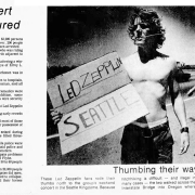 Seattle 1977 ("Thumbing Their Way")