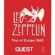 Tour Over Europe 1980 - pass