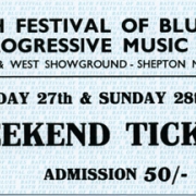 Bath Fest. '70 Ticket