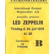 Copenhagen 7.24.79 ticket