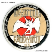 Knebworth '79 pin