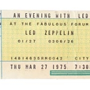 Los Angeles 3.27.75 ticket
