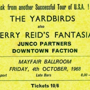 Newcastle '68 ticket