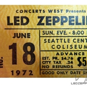 Seattle 6-18-72 ticket