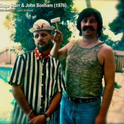 Ringo Starr & John Bonham (1976)