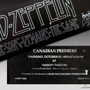 TSRTS Canadian premiere ticket