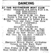 Nottingham ad - April 1969