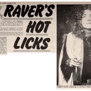 Swan Song Party - Chislehurt Caves Halloween 1974 (Melody Maker)