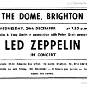 Brighton Dome 1972 (ad)