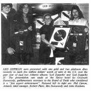 Savoy Hotel (Gold & Platinum Record Awards) Dec. 1969, with Phil Carson