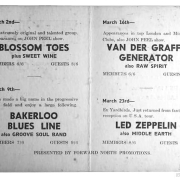 The Argus Butterfly 3-23-69 Flyer