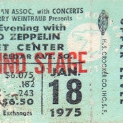 Bloomington 1975 ticket
