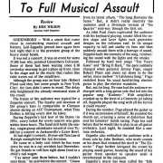 Greensboro 1977 Review (Full Musical Assault)