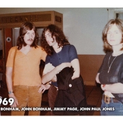 USA 1969 | Pat Bonham, John Bonham, Jimmy Page, John Paul Jones
