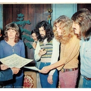 Hiroshima 1971 with mayor (Japan press) 