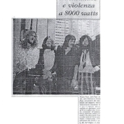 Milan 1971 (Press) 'Entusiasmo e violenza a 8000 watts'