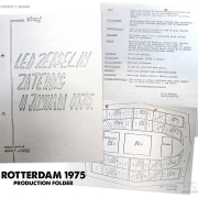 Rotterdam 1975 - Production folder