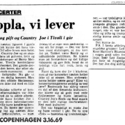 Copenhagen 3-16-69 (Review)