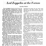 Los Angeles Forum Review (9-4-70 | Peninsula News)