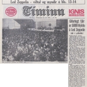 Iceland 1970 (Timinn)