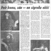 Iceland 1970 (press)