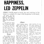 Bath Pavilion, March 1971 | Jimmy Page Post-Show Interview (Daily Press & Mirror)